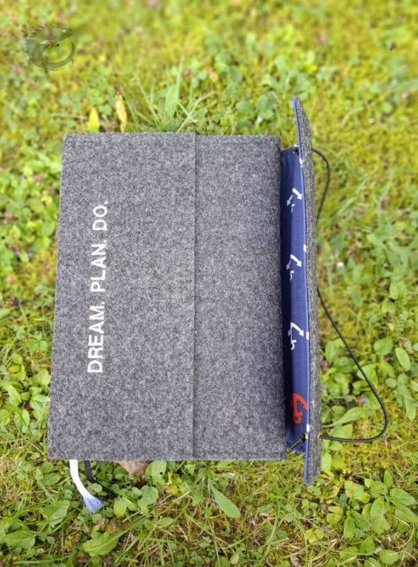 Knygos / užrašų knygutės dėklas „Dream. Plan. Do.“ (A5) - Image 7